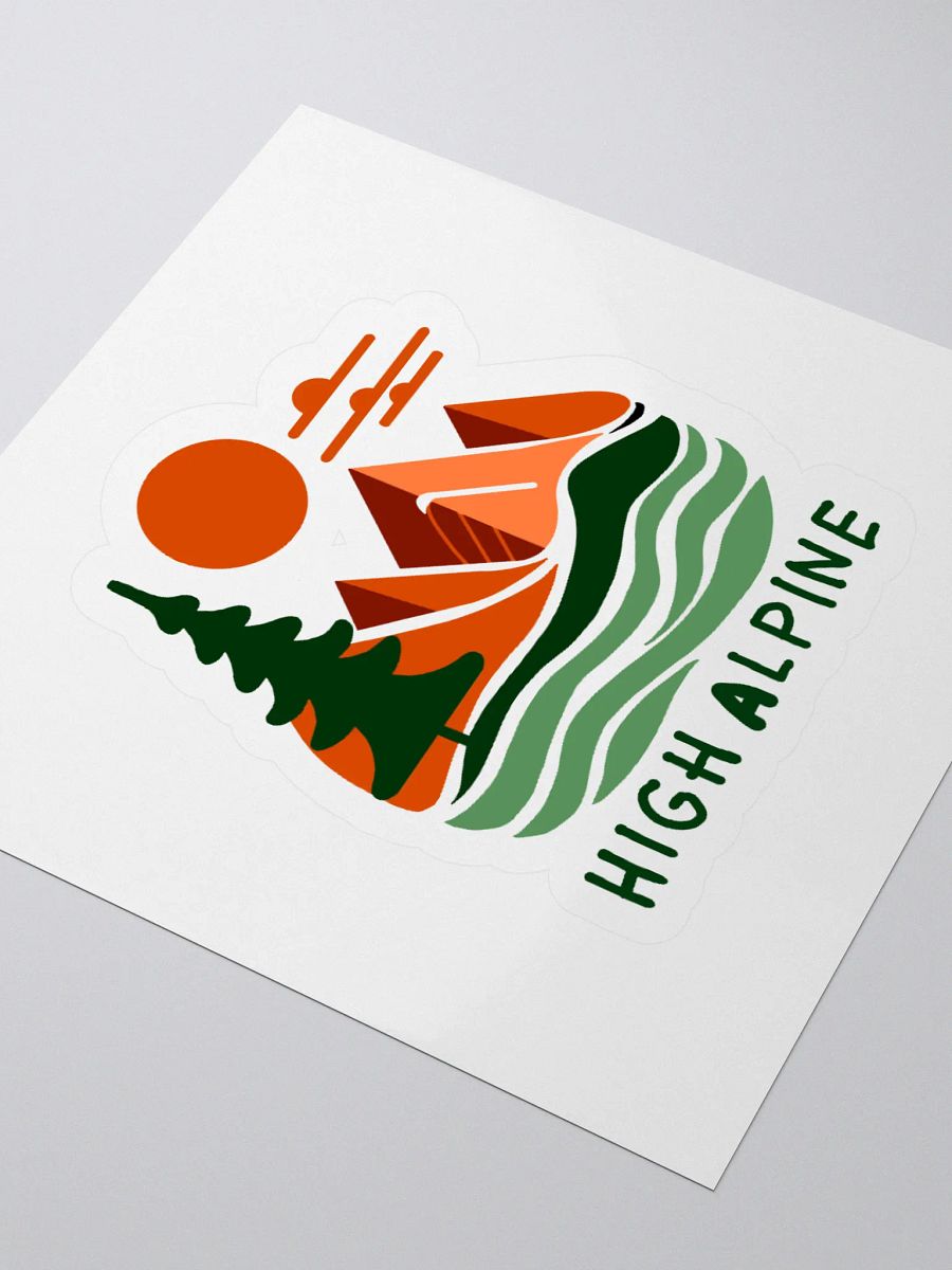 High Alpine Kiss Cut Stickers product image (7)