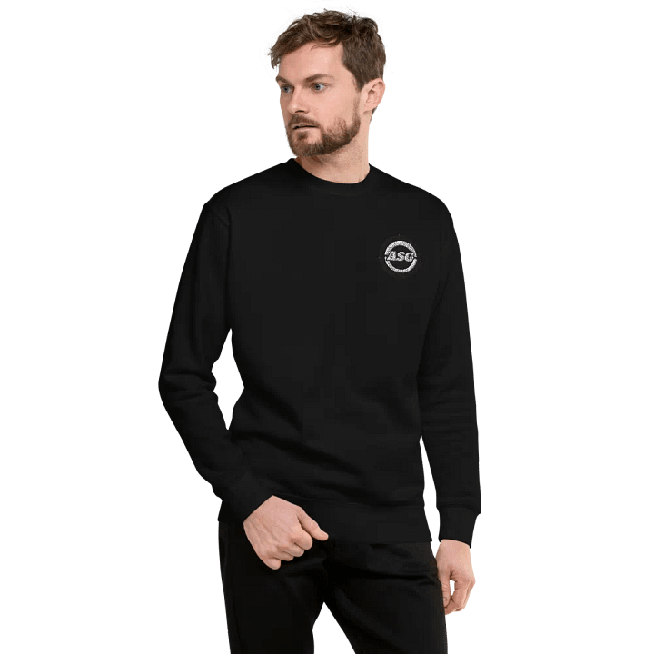 ASG Monogram Circle Logo Premium Sweatshirt product image (2)
