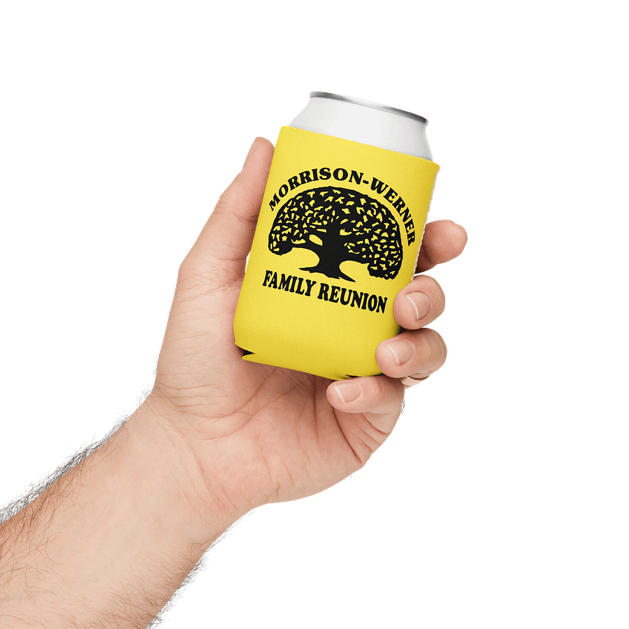 "Morrison-Werner Family Tree" Can Coozie (Yellow) product image (3)