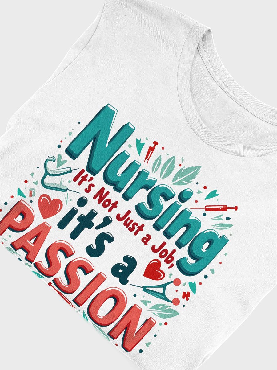 Passionate Nursing Illustrated T-Shirt product image (37)