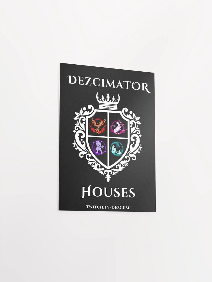 Dezcimator Houses Poster product image (1)
