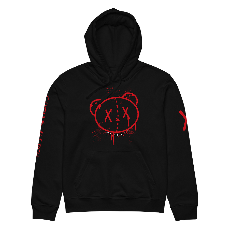 Graffiti Bear Organic Hoodie product image (6)
