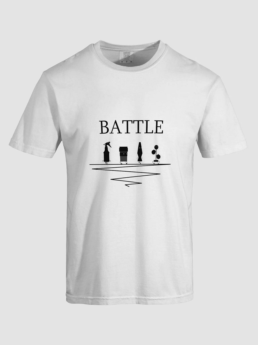 Battle Shirt - Black On White product image (5)