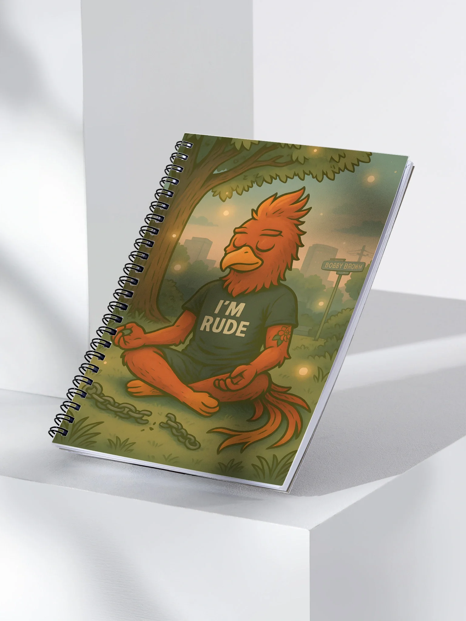 Healing Phoenix Spiral Notebook product image (3)