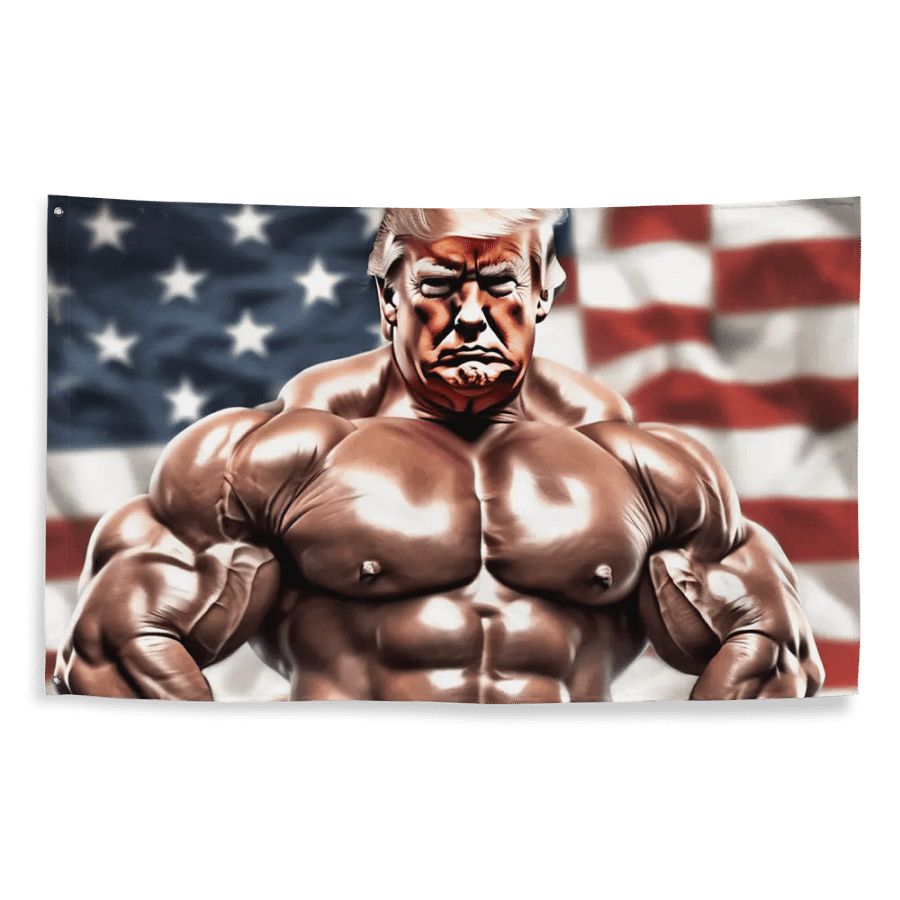 Donald Pump Flag product image (2)