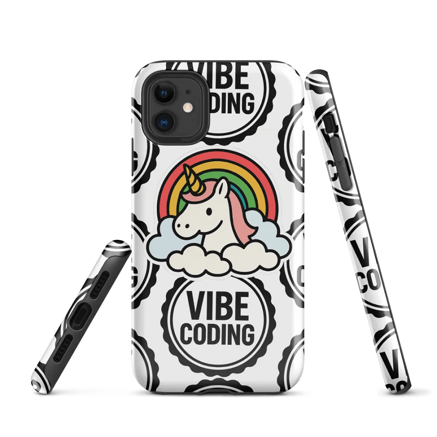 Unicorn Vibe Coder Case product image (1)