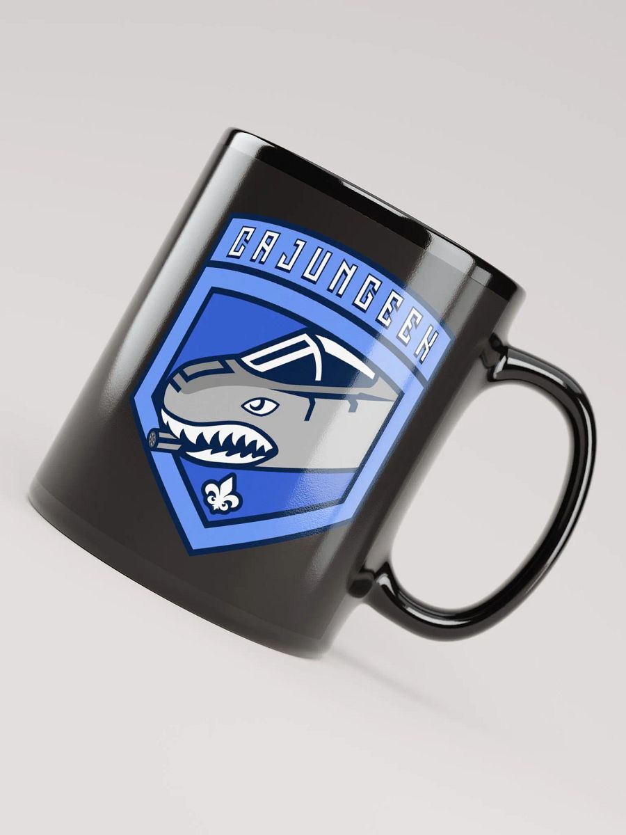 Cajungeek 2025 Logo Black Mug product image (10)