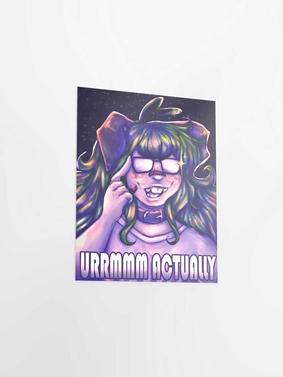 Urrmmm Actually Poster (Charity Poster) product image (3)