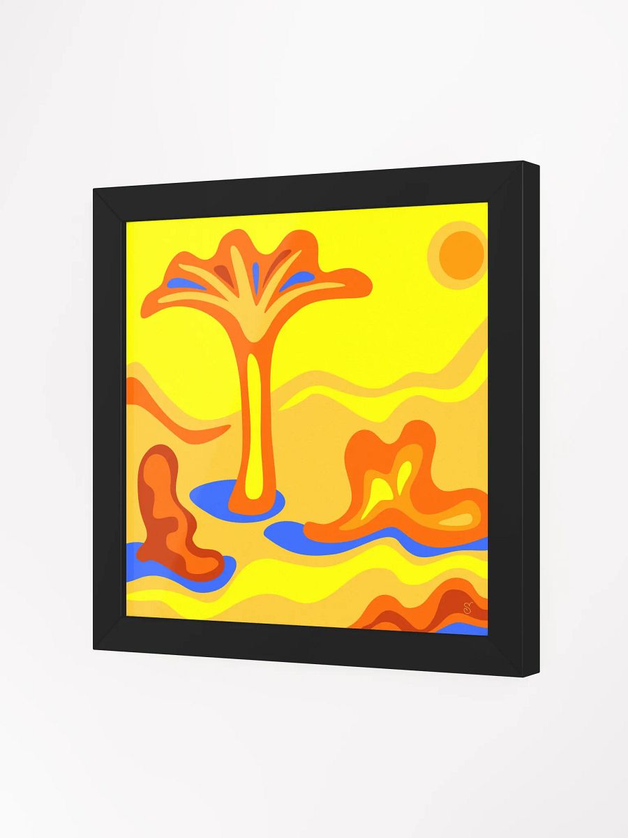 Desert Dreams Framed Art Poster - Abstract Landscape No. 7 product image (27)