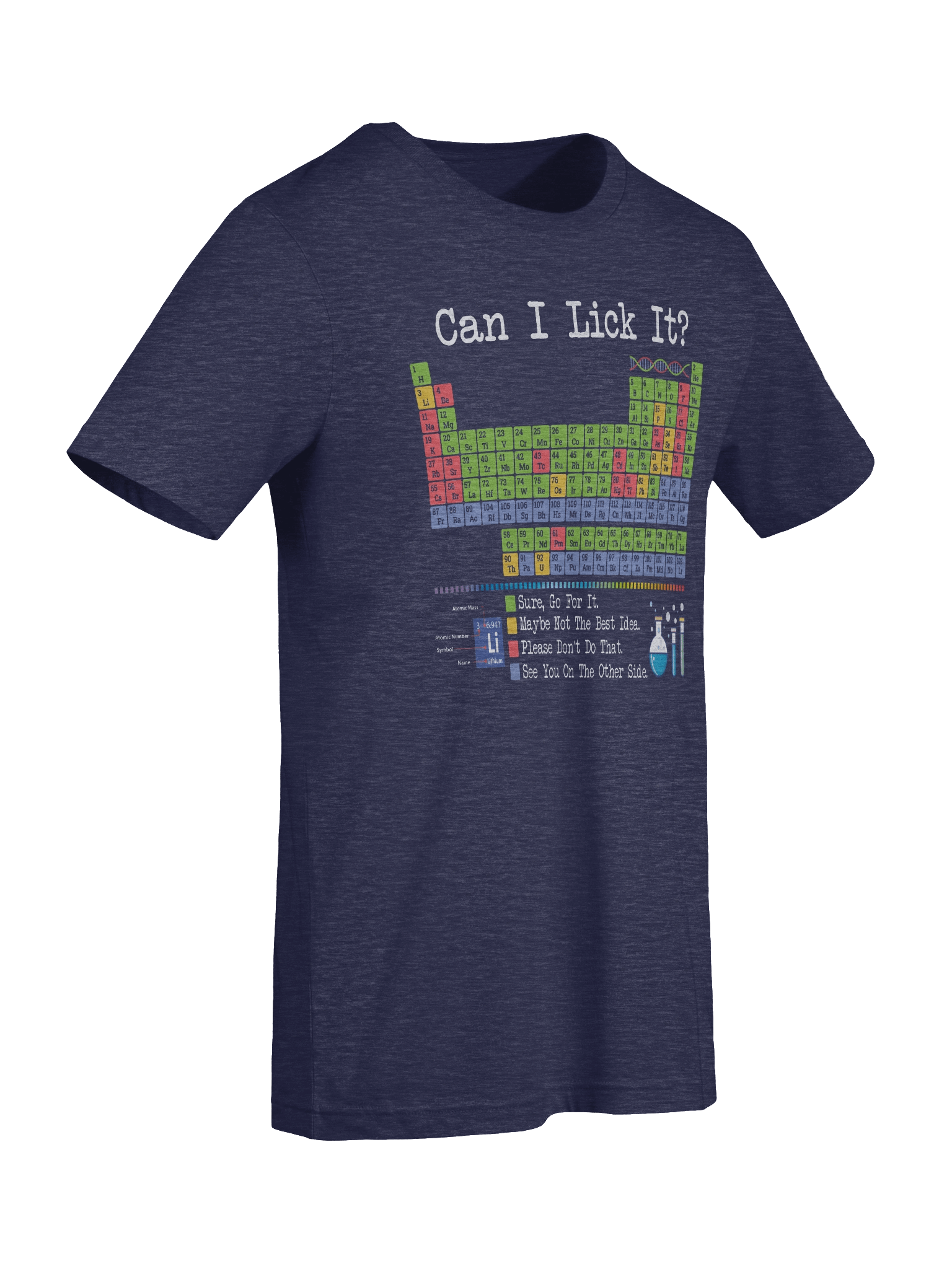 Can I Lick It? Ladies Tee - White Text product image (9)