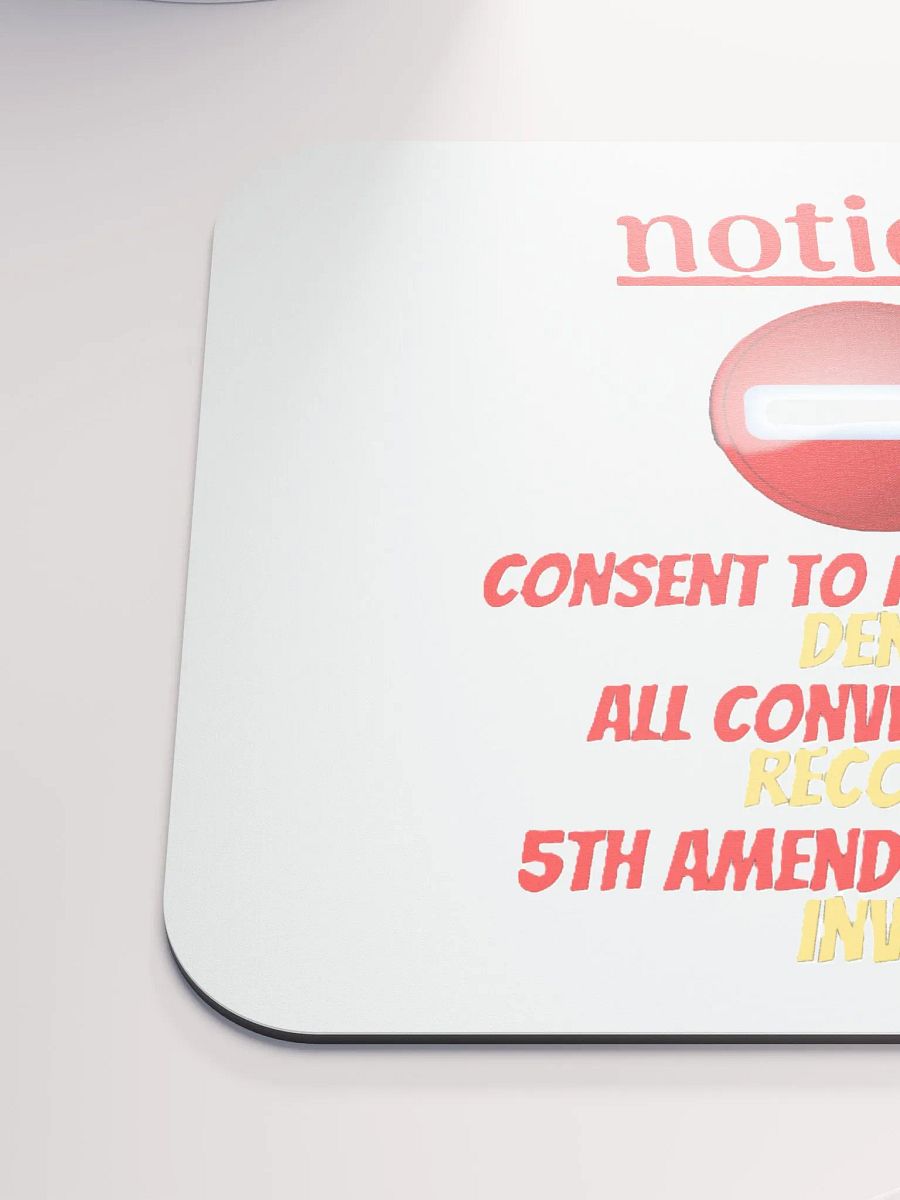 NOTICE : CONSENT TO ALL SEARCHES DENIED product image (6)