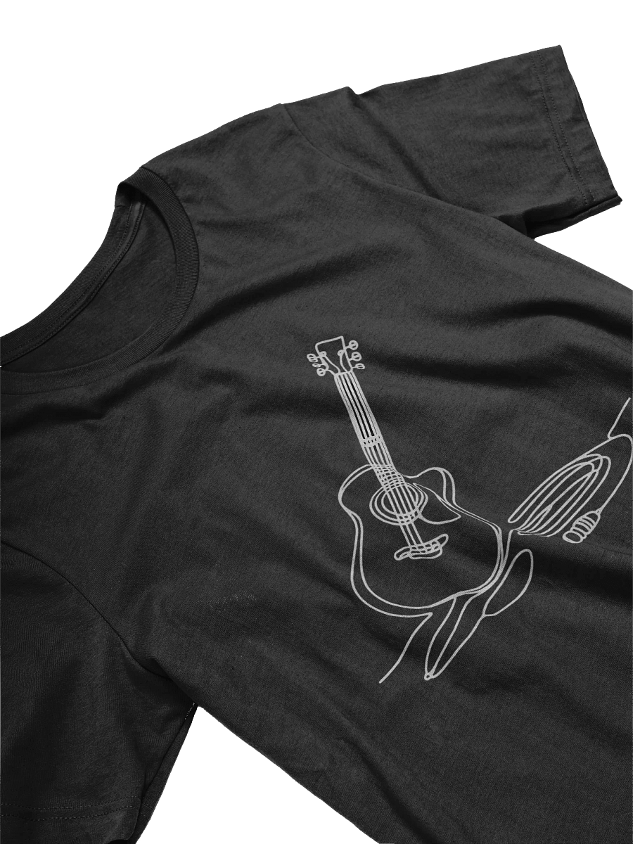 Guitar Line Art Design T-Shirt product image (103)