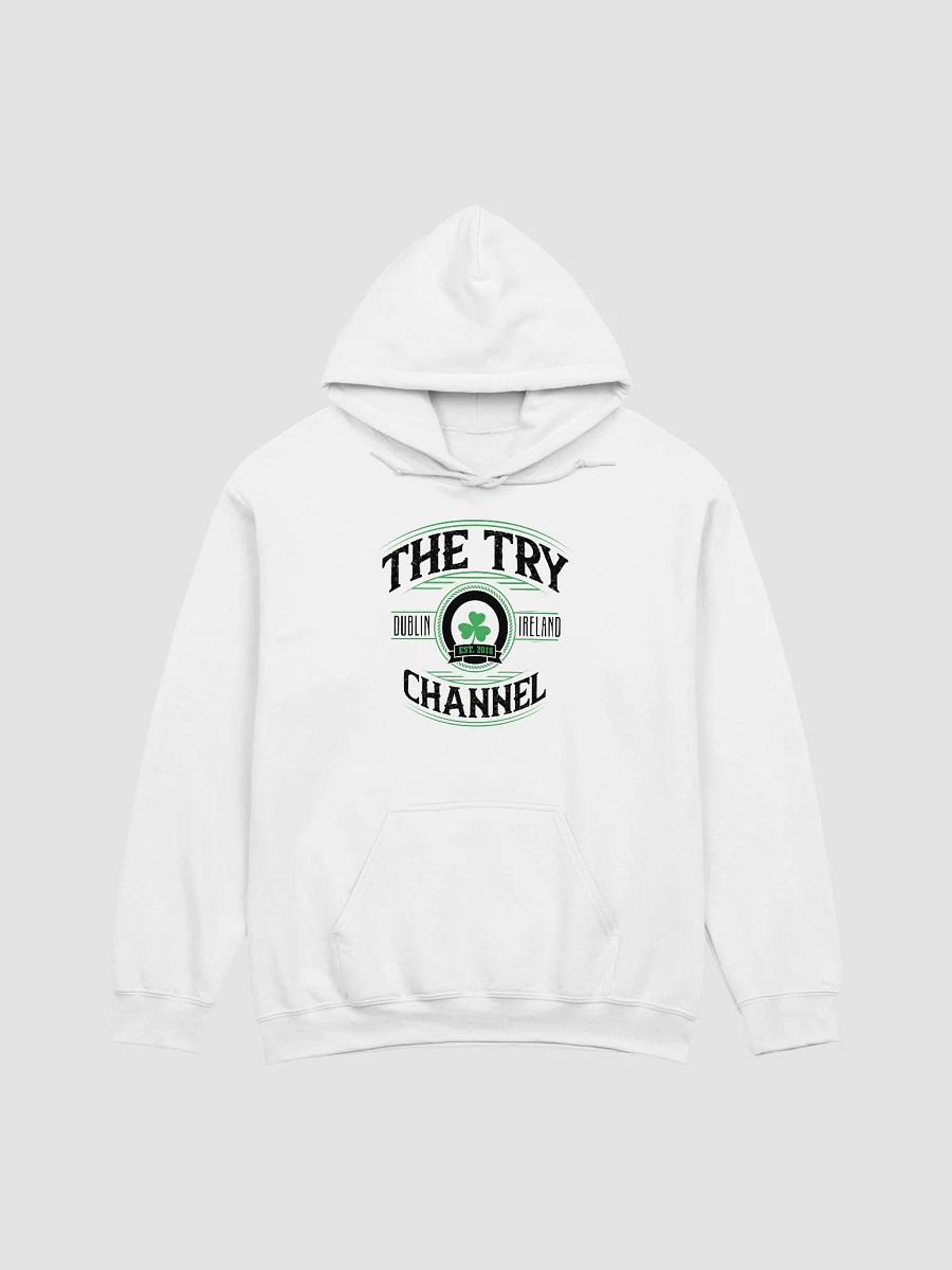 TRY Collegiate Hoodie - Black Design product image (1)