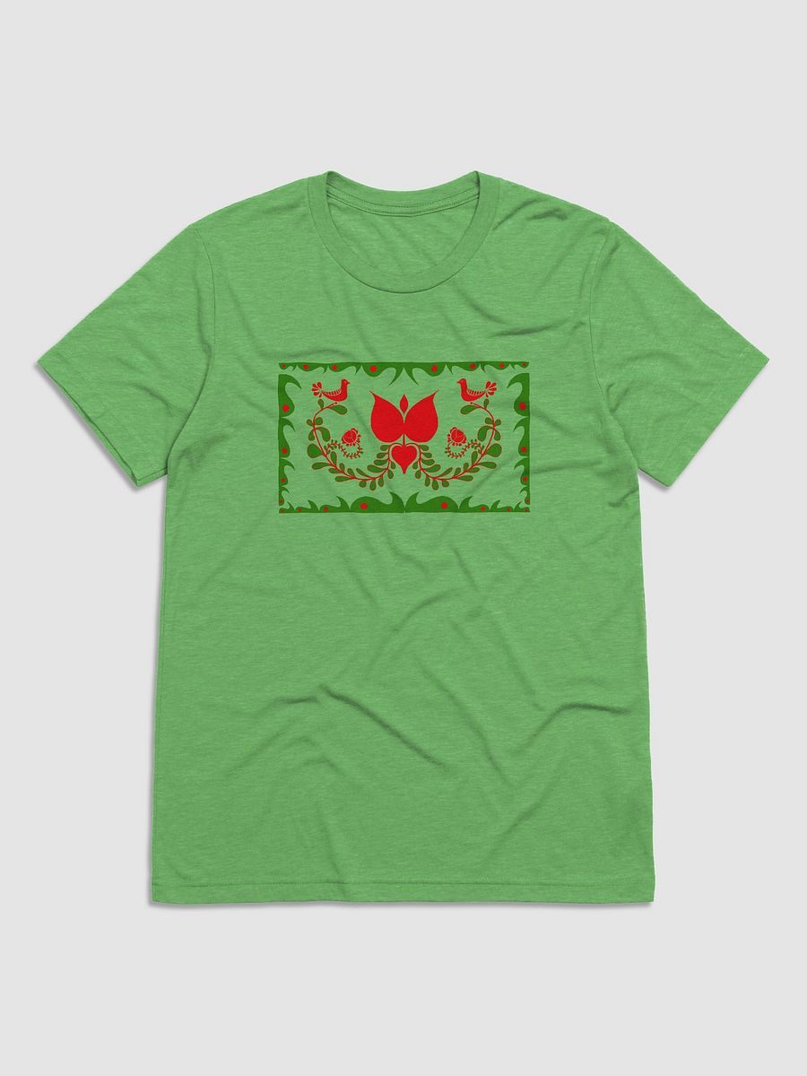 Hungarian Folk-Inspired Symmetry T-Shirt product image (2)