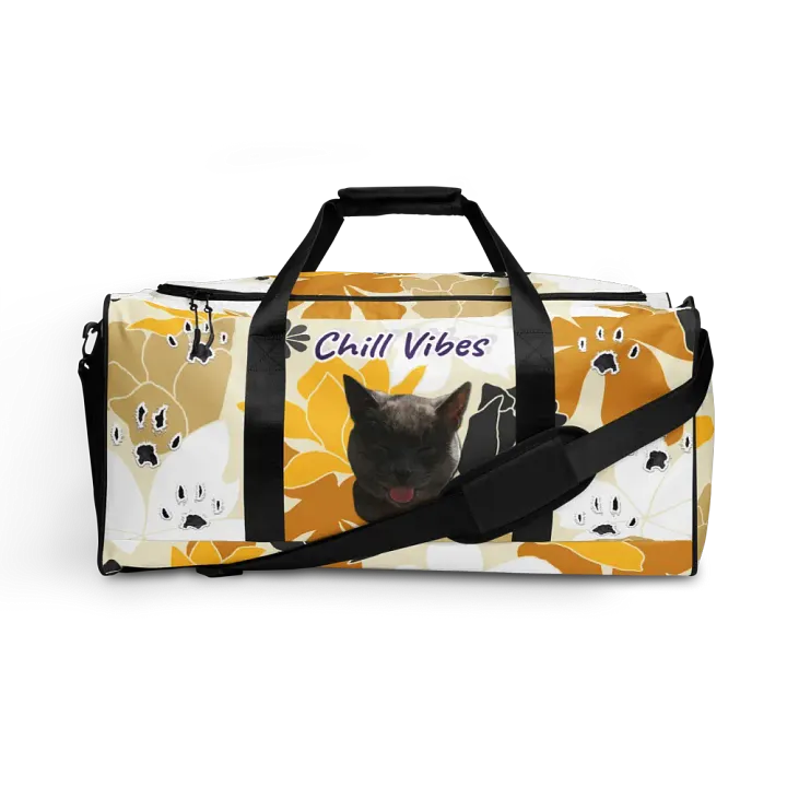 Smokey Duffel Bag (Yellow Floral) product image (1)