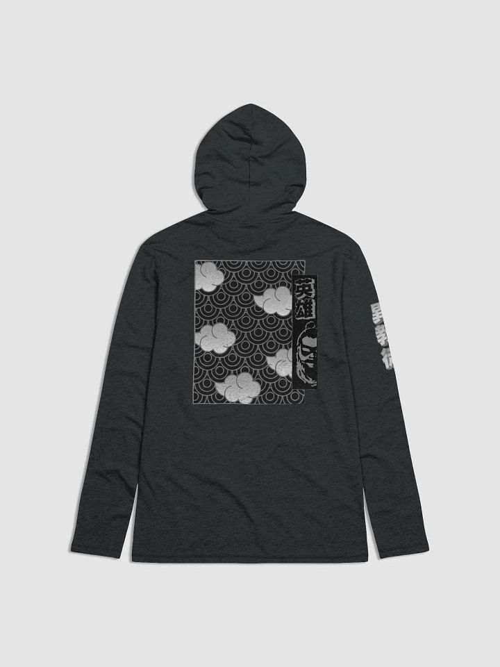 Lightweight Long Sleeve Shirt w/Hood - Nihon Heathens Grey product image (2)
