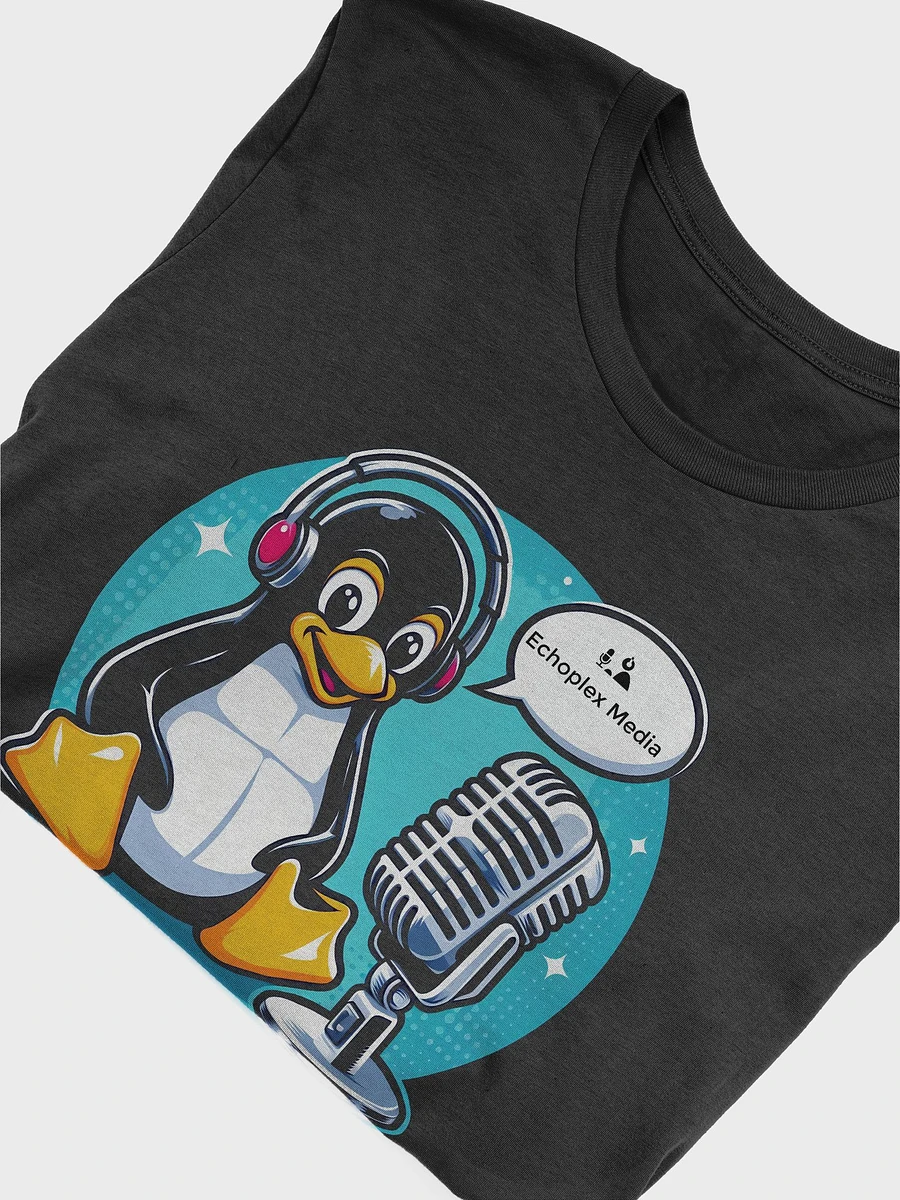 Tux Podcaster Logo Tee - Dark Colors product image (14)