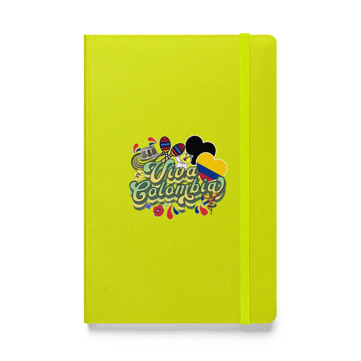 Viva Colombia Hardcover Yellow Journal product image (1)