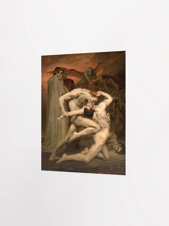 ''Dante and Virgile'' by William-Adolphe Bouguereau Poster product image (2)