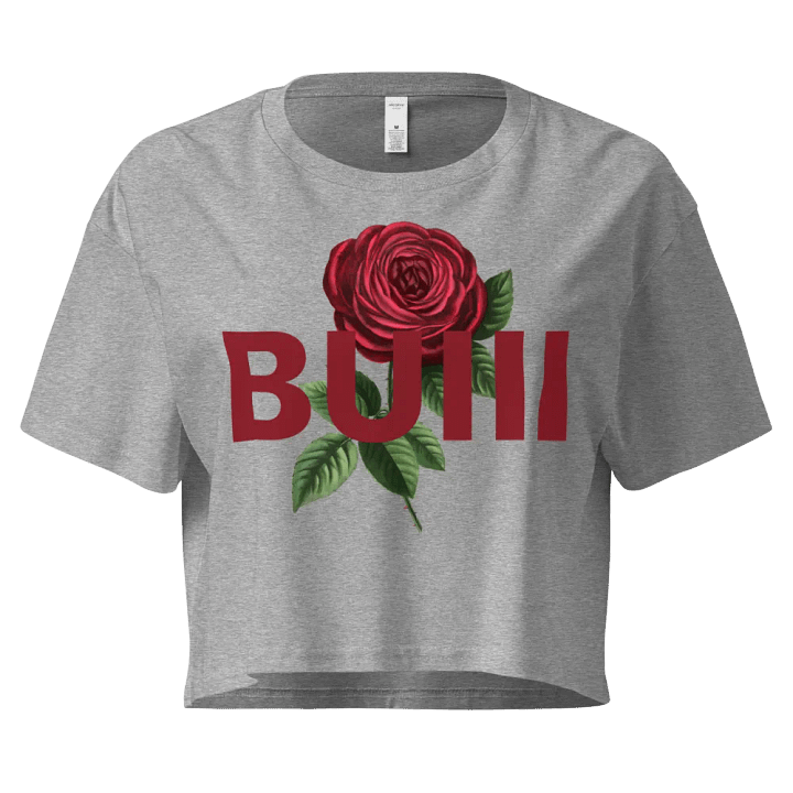 BUIII Logo Rose Crop Tops product image (1)