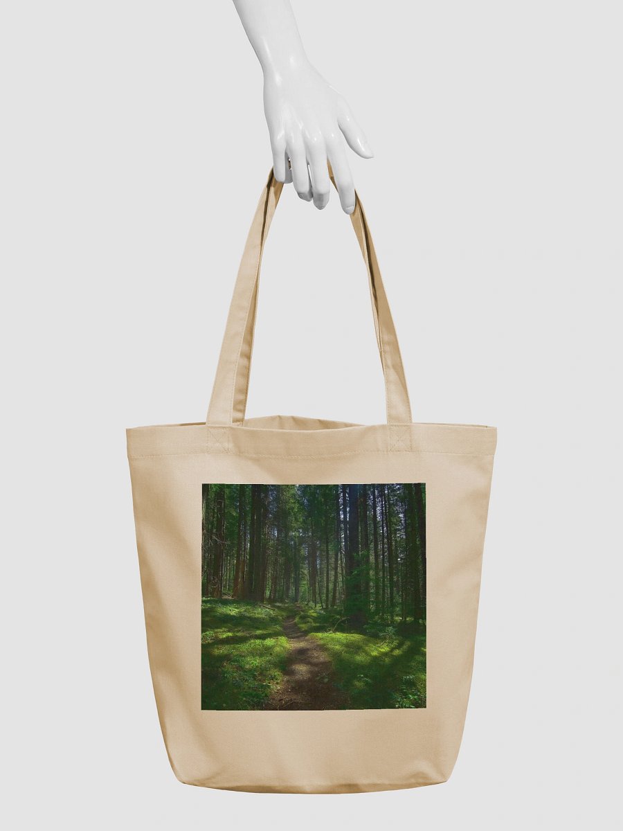 Lower Dungeness Trail Timber sun lighting Forest Eco Tote product image (6)