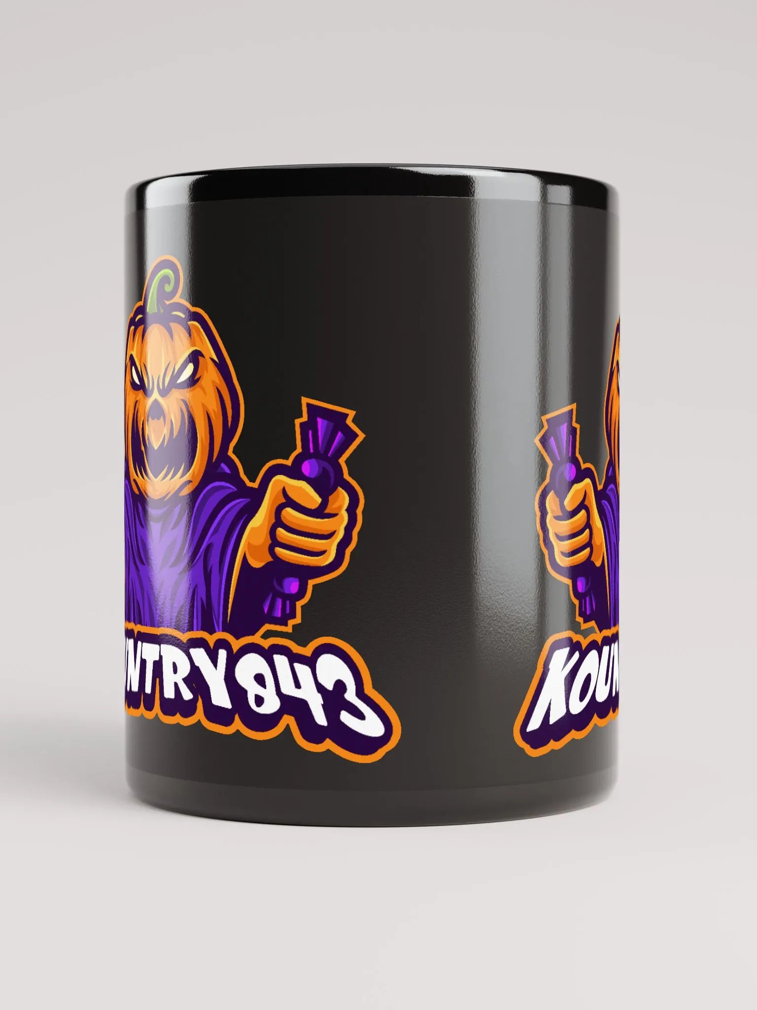 Pumpkin Logo - Black Mug product image (10)