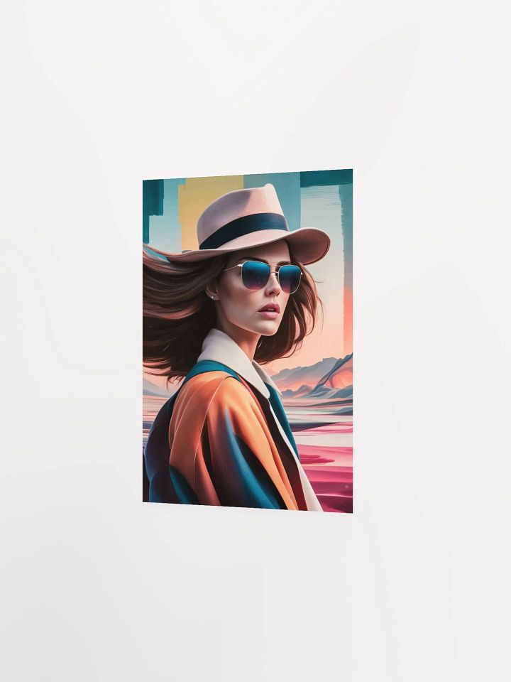 Abstract illustration of a Woman Poster - 11 product image (8)