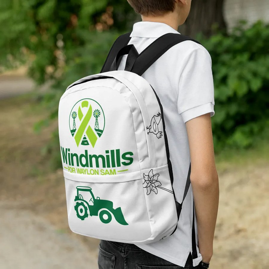 Windmills For Waylon Sam Backpack product image (6)