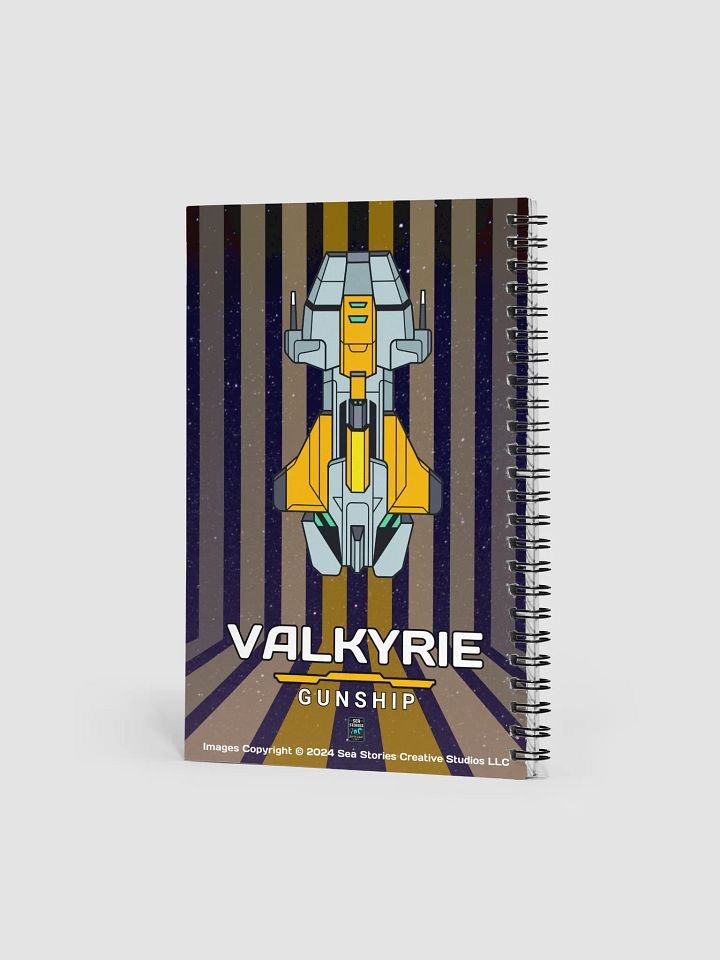 Valkyrie Gunship Starship | Spiral Notebook product image (2)