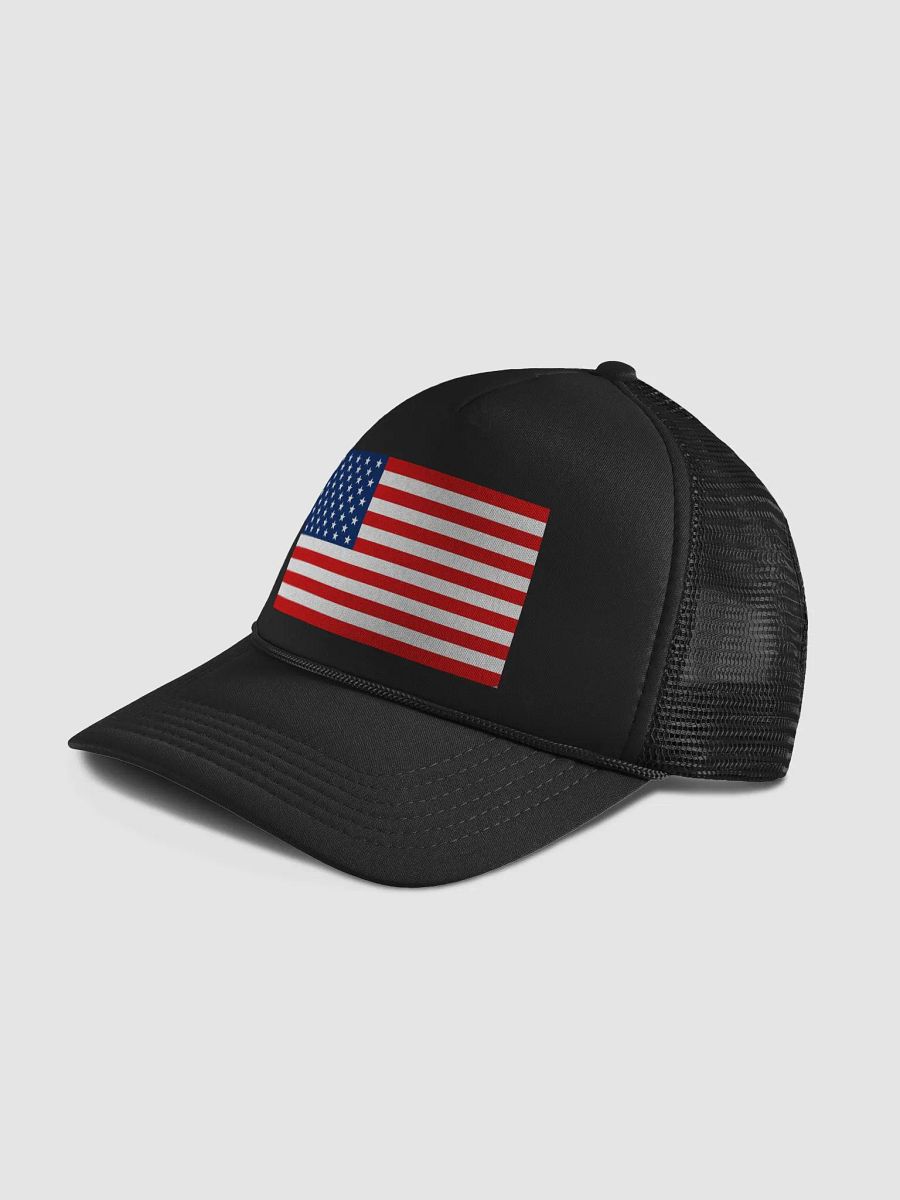 Stars & Stripes Foam Trucker Hat product image (11)