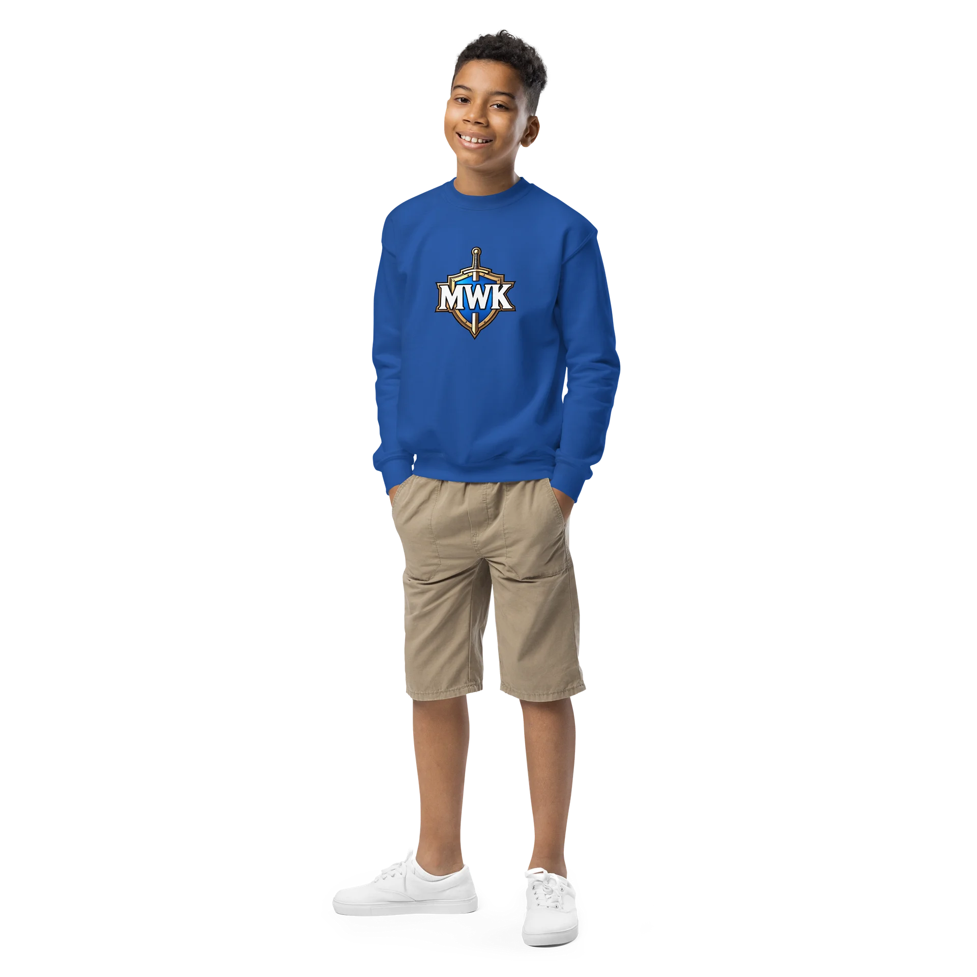 Mighty Warrior Kids Sweatshirt product image (1)