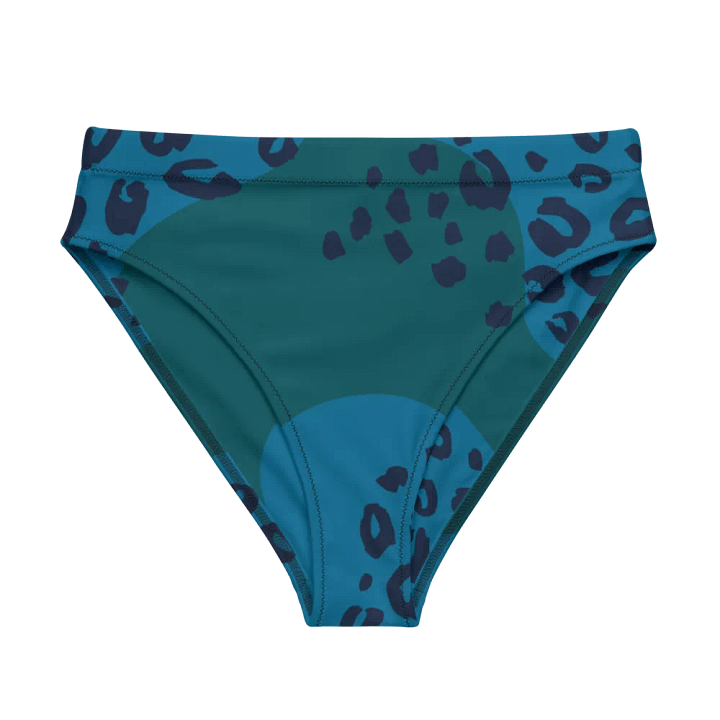 Flowing Teal All-Over Bikini Bottoms product image (1)