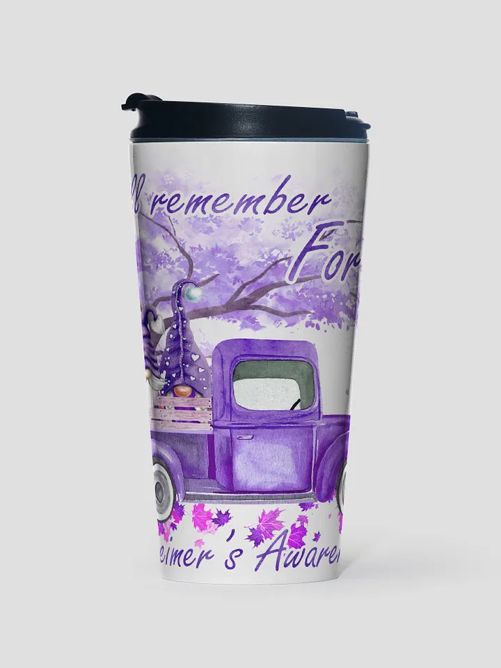 Alzheimer’s Awareness Pickup Stainless Steel Travel Mug product image (1)