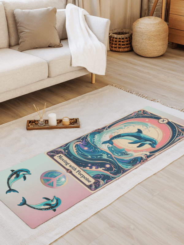 Moving with Porpoise Yoga Mat product image (1)
