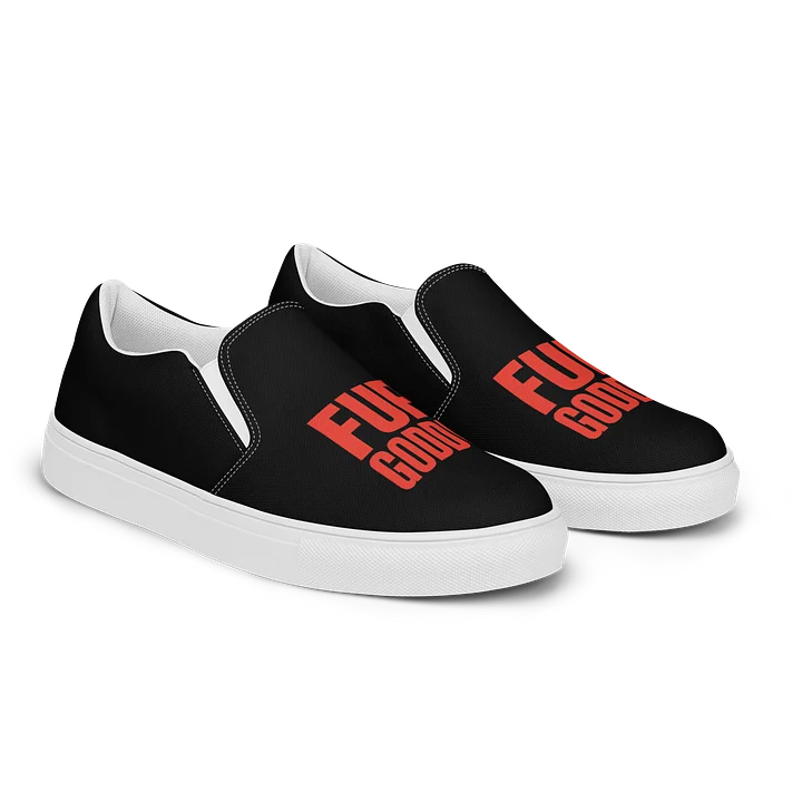 Red logo slip ons product image (2)