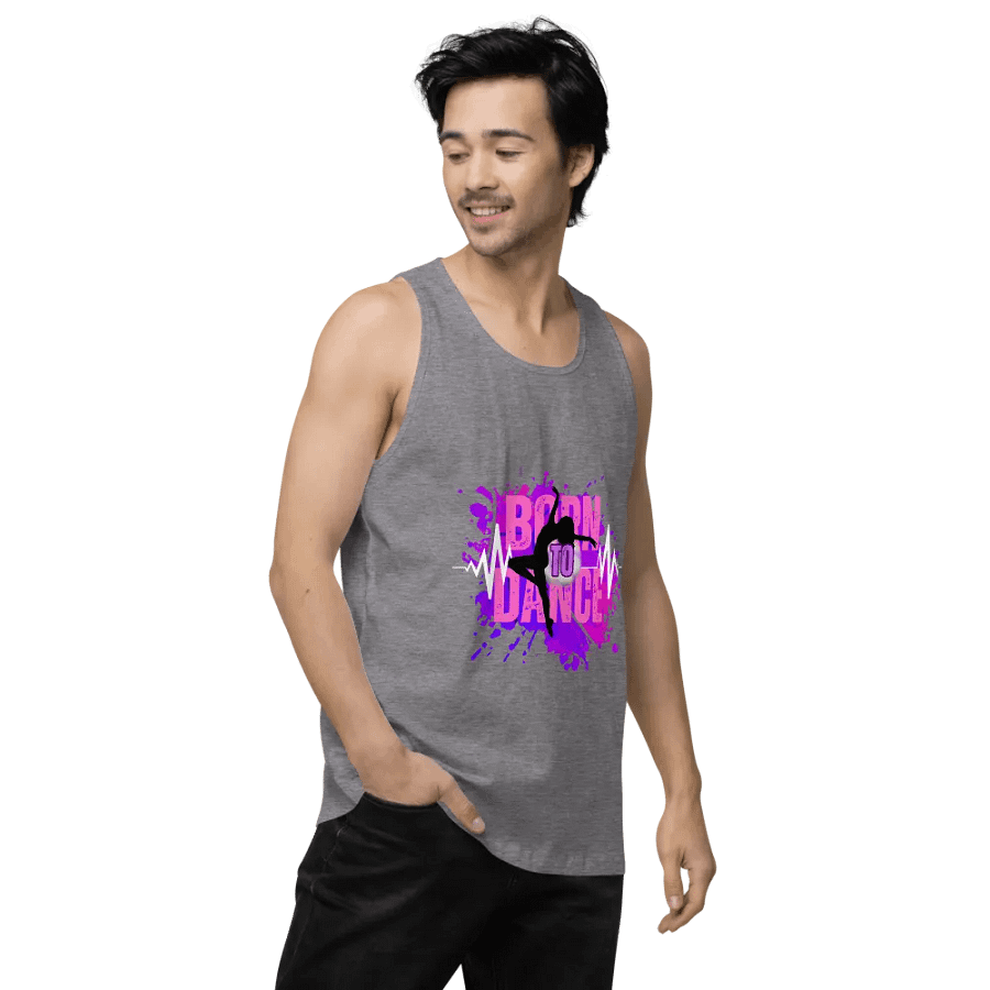 Born to Dance Her Silhouette Embrace Tank Top product image (119)