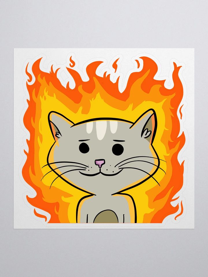 Fiery Floop Sticker product image (1)