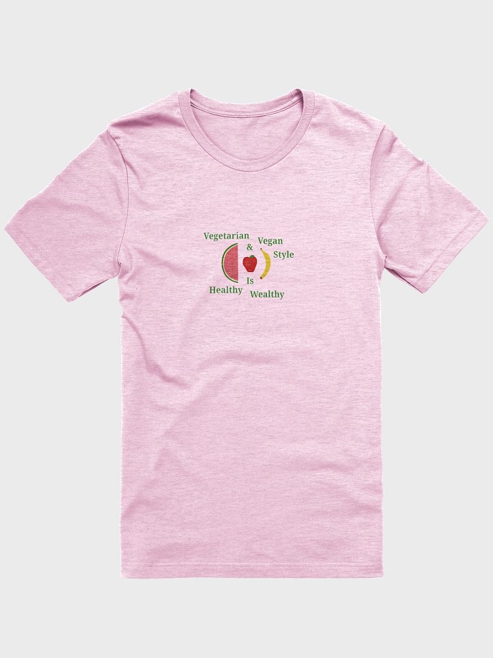 Healthy Wealthy Vegetarian & Vegan Tee product image (1)