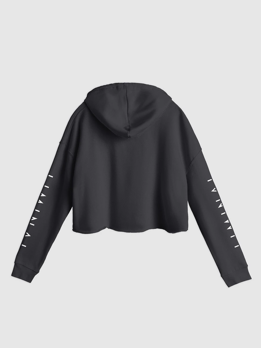 LIMINAL(white text) Cropped Hoodie product image (4)