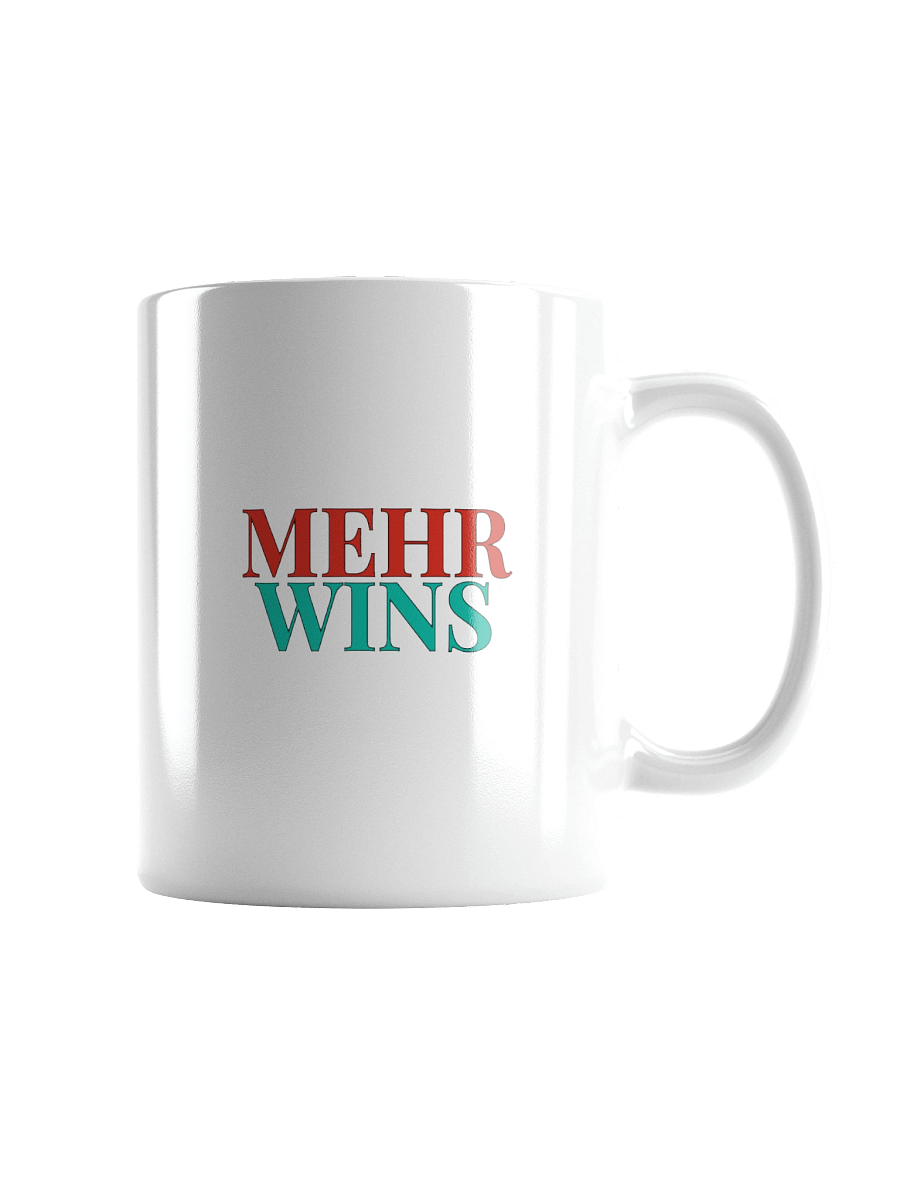 Mehr Wins - White Mug (Style 2) product image (1)