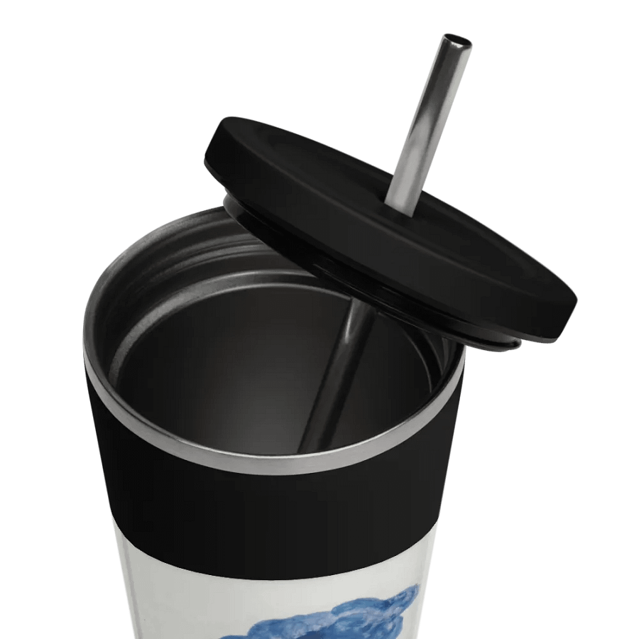 Kid Airplane (Insulated Tumbler with a Straw) product image (3)