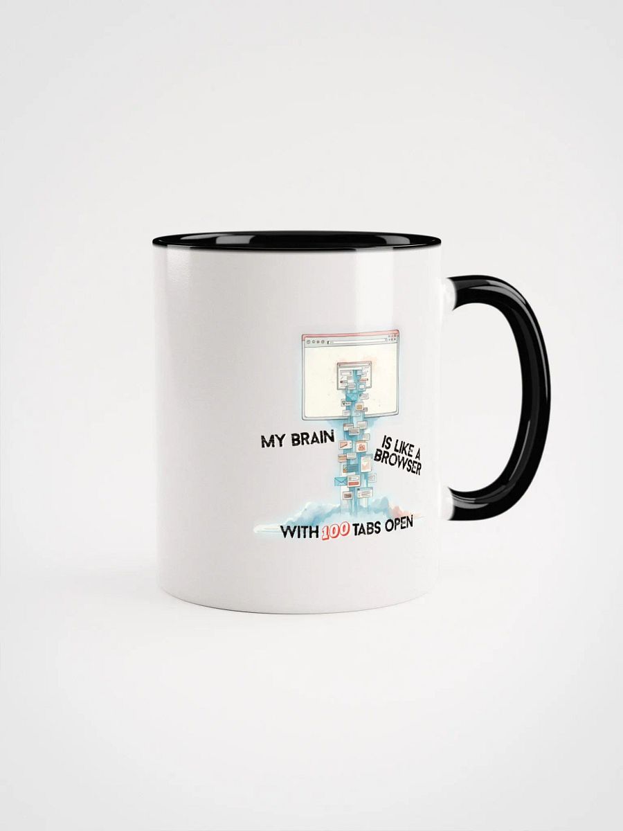 100 Tabs Open Ceramic Mug with Color Inside product image (1)
