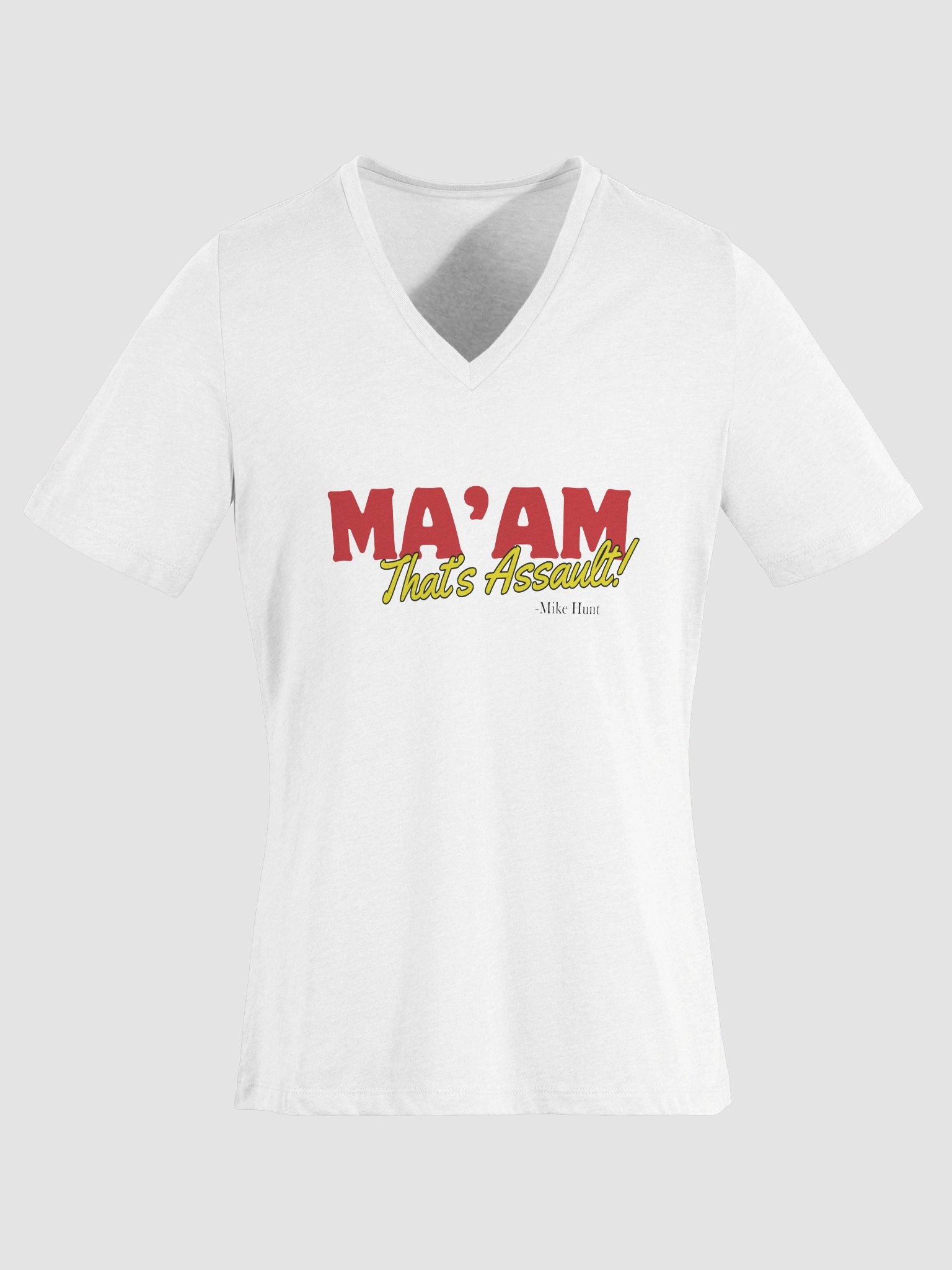Mike Hunt V Neck Tee product image (7)