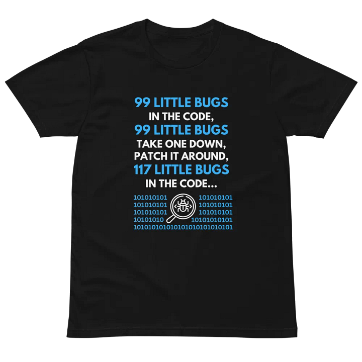 99 Little Bugs In The Code Programmer Unisex Premium T-Shirt product image (2)