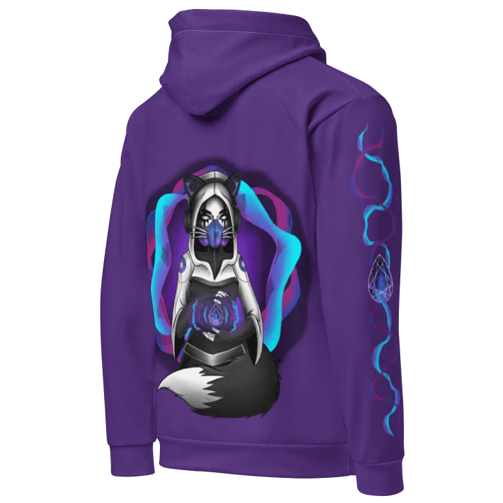 Galactic Waves Hoodie - Purple product image (1)