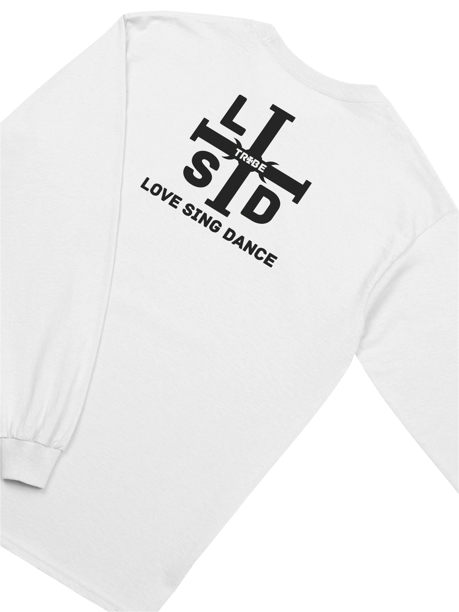 LSD TRIBE "Love Sing Dance" Mystic Long Sleeve Tee {Black Emblem} product image (4)