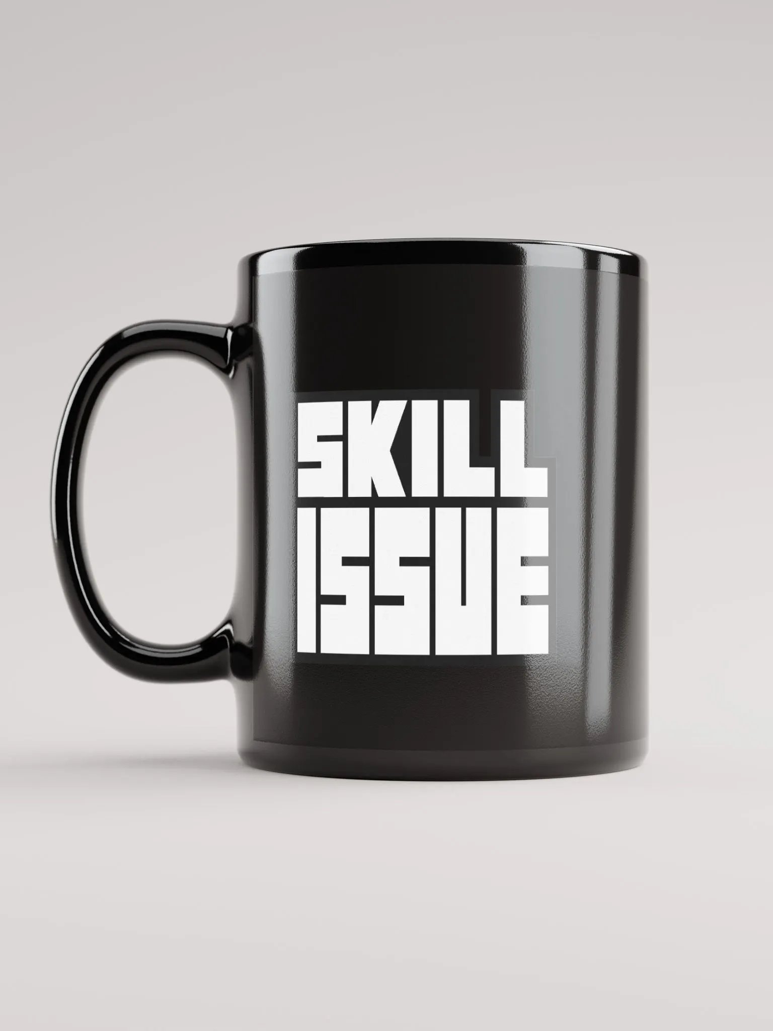 SKILL ISSUE BLACK MUG product image (11)