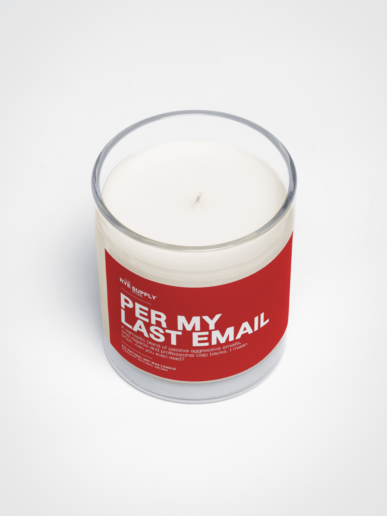 Per My Last Email Soy Wax Candle product image (3)