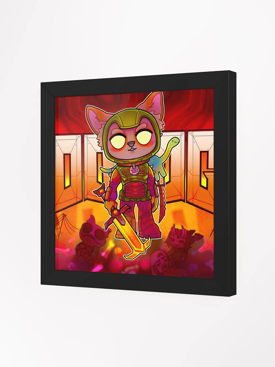 DOOG FRAMED SQUARE POSTER product image (2)