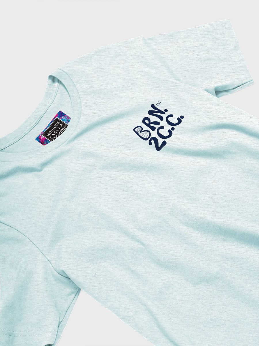 Women's | BOURNE to Cape Cod™ | Supersoft T-Shirt by Bella+Canvas | Navy Blue Logo on Light Neutrals product image (23)